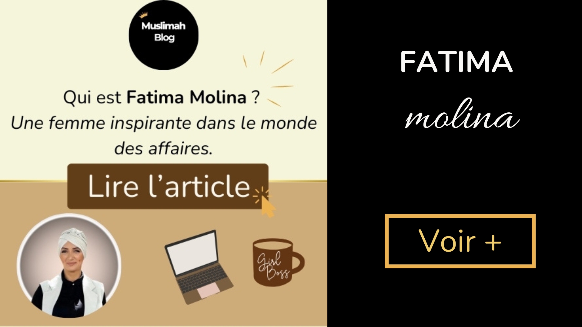 Fatima Molina - Une entrepreneure inspirante - Muslimah Blog